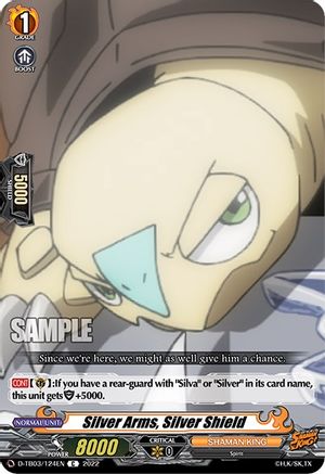 Silver Arms, Silver Shield (D-TB03/124EN) - D-TB03: Shaman King