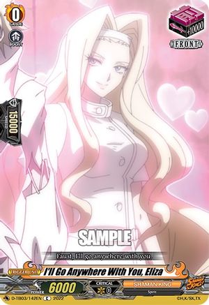 I'll Go Anywhere With You, Eliza (D-TB03/142EN) - D-TB03: Shaman King