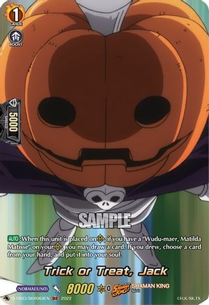 Trick or Treat, Jack (SKR) (D-TB03/SKR064EN) - D-TB03: Shaman King