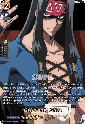 Officiant, Silva (SKR) (D-TB03/SKR067EN) - D-TB03: Shaman King