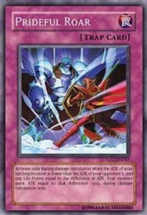 Prideful Roar (CSOC-EN067) - Crossroads of Chaos 1st Edition