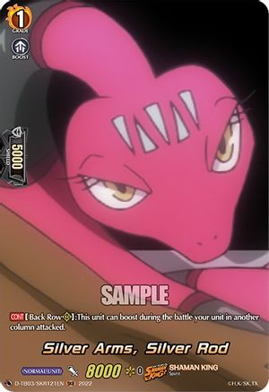 Silver Arms, Silver Rod (SKR) (D-TB03/SKR121EN) - D-TB03: Shaman King