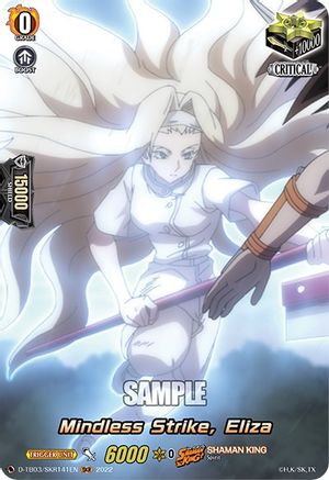 Mindless Strike, Eliza (SKR) (D-TB03/SKR141EN) - D-TB03: Shaman King
