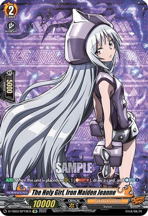 The Holy Girl, Iron Maiden Jeanne (SP) (D-TB03/SP19EN) - D-TB03: Shaman King