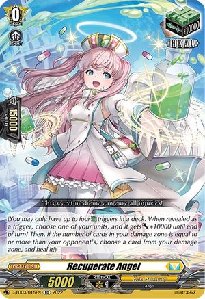 Recuperate Angel (D-TD03/015EN) - D-TD03: Raika Koshiba -Skyfall Executors-