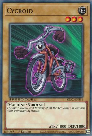 Cycroid (SGX2-ENB01) - Speed Duel GX: Midterm Paradox 1st Edition