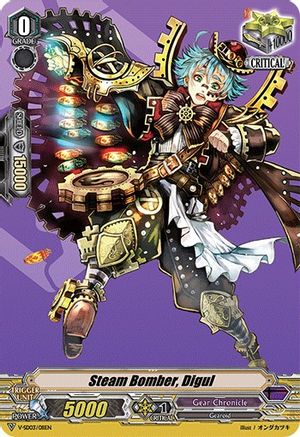 Steam Bomber, Digul (V-SD03/011EN) - V Start Deck 03: 2020 Demo Deck "Gear Chronicle"