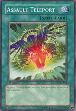 Assault Teleport (CRMS-EN052) - Crimson Crisis Unlimited