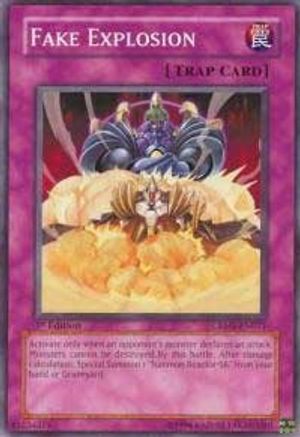 Fake Explosion (CRMS-EN071) - Crimson Crisis 1st Edition