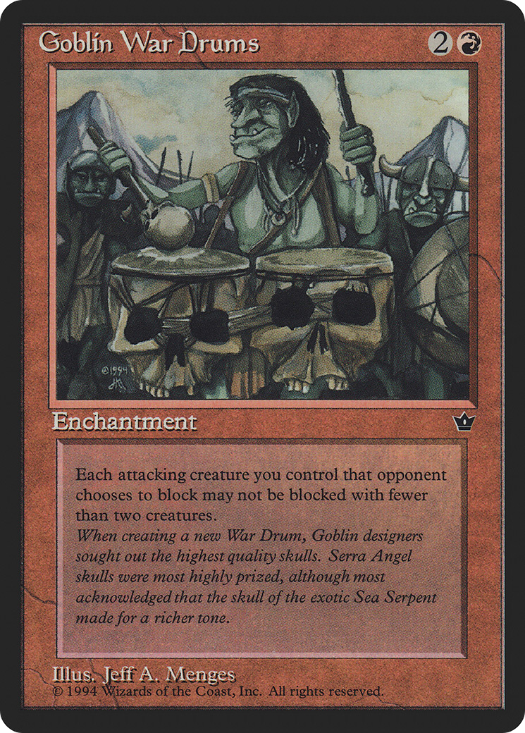 Goblin War Drums (Menges) (FEM-58D) - Fallen Empires