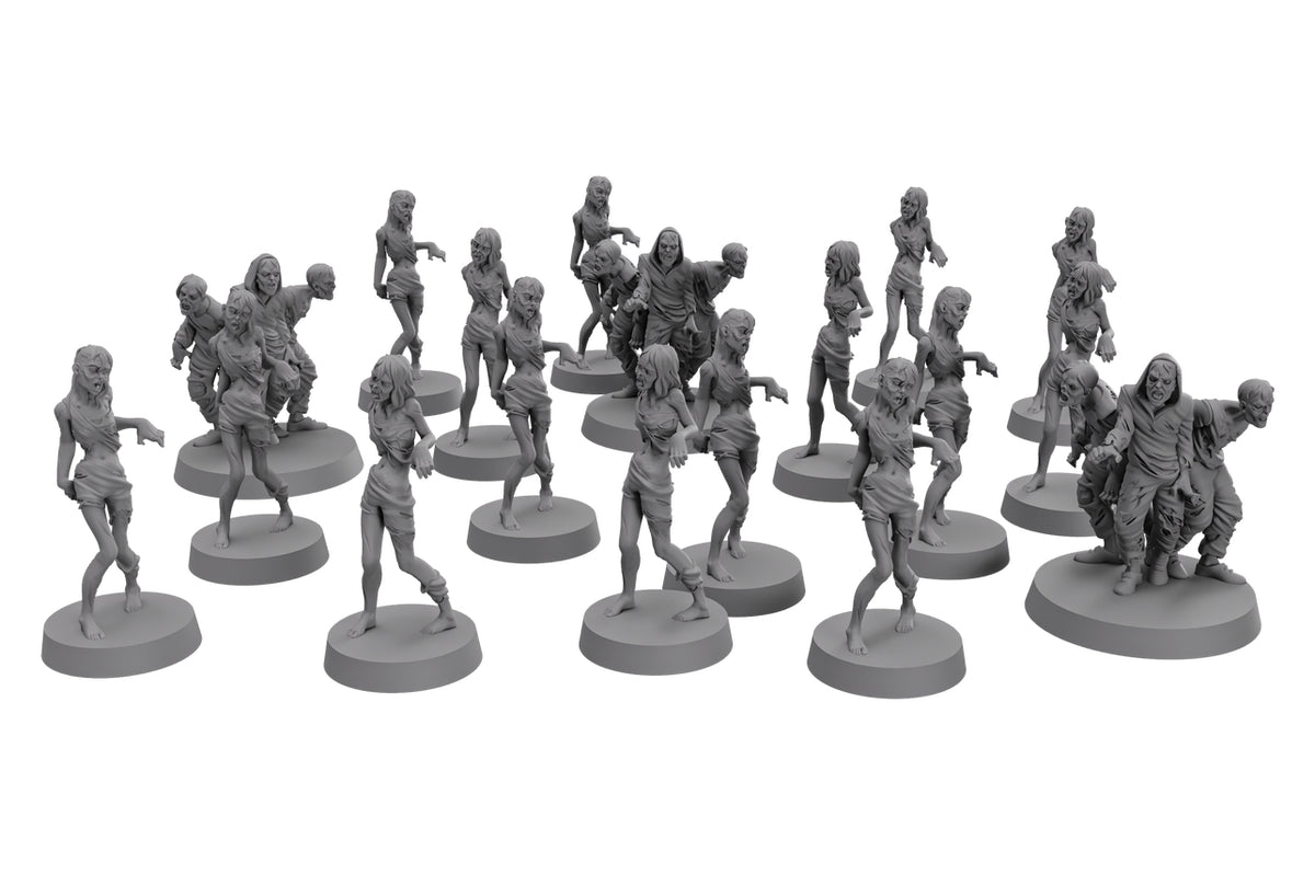 Final Girl: Terror From the Grave Zombie Miniatures