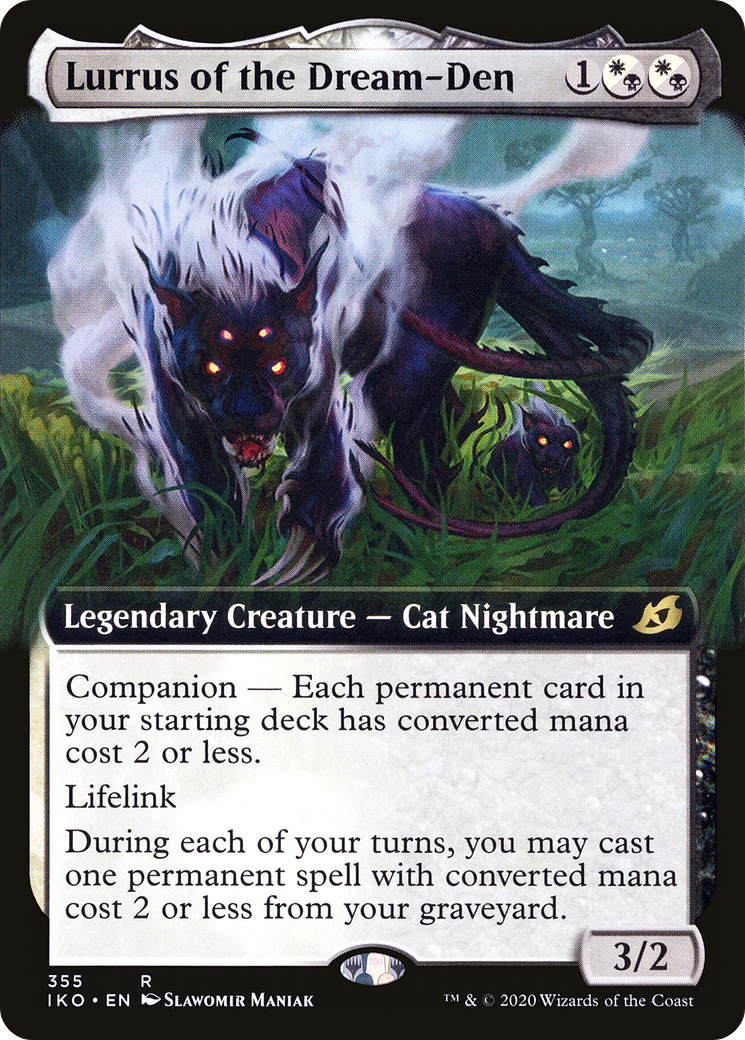 Lurrus of the Dream-Den (Extended Art) (IKO-355) - Ikoria: Lair of Behemoths: (companion, Extended Art)