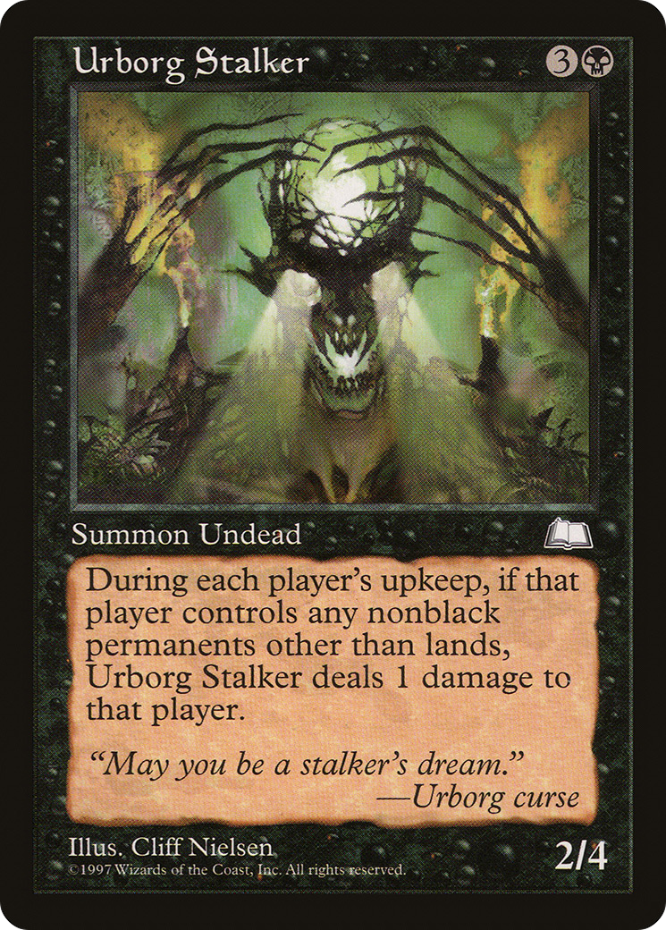 Urborg Stalker (WTH-) - Weatherlight