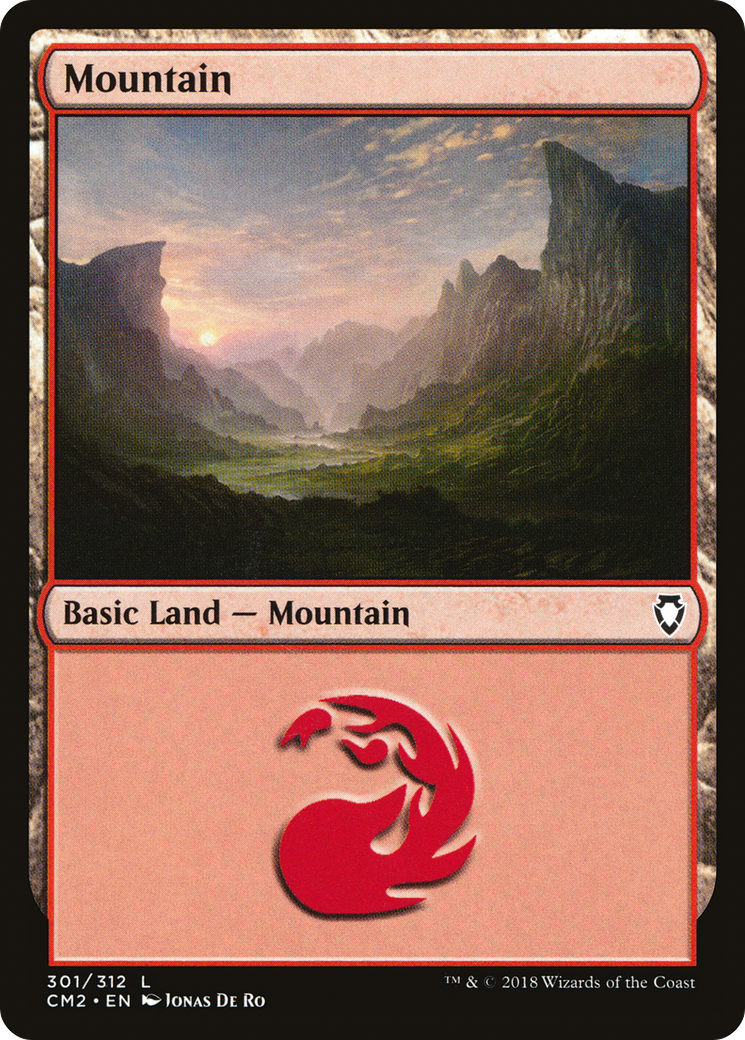 Mountain (301) (CM2-301) - Commander Anthology Volume II