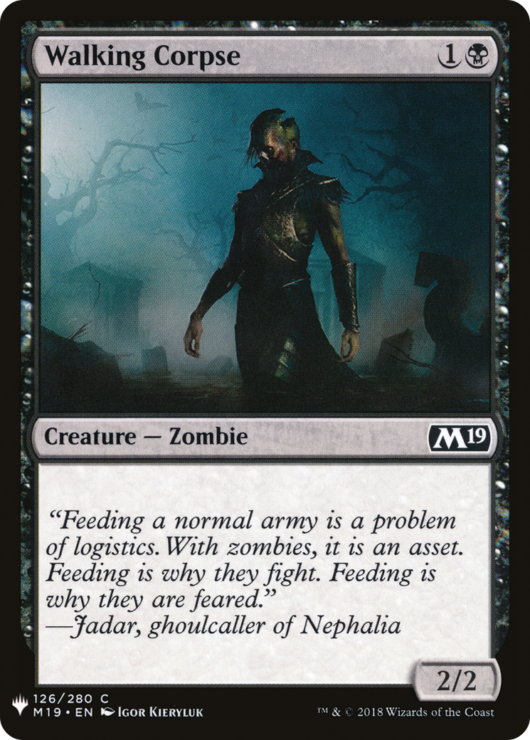 Walking Corpse (LIST-126) - The List