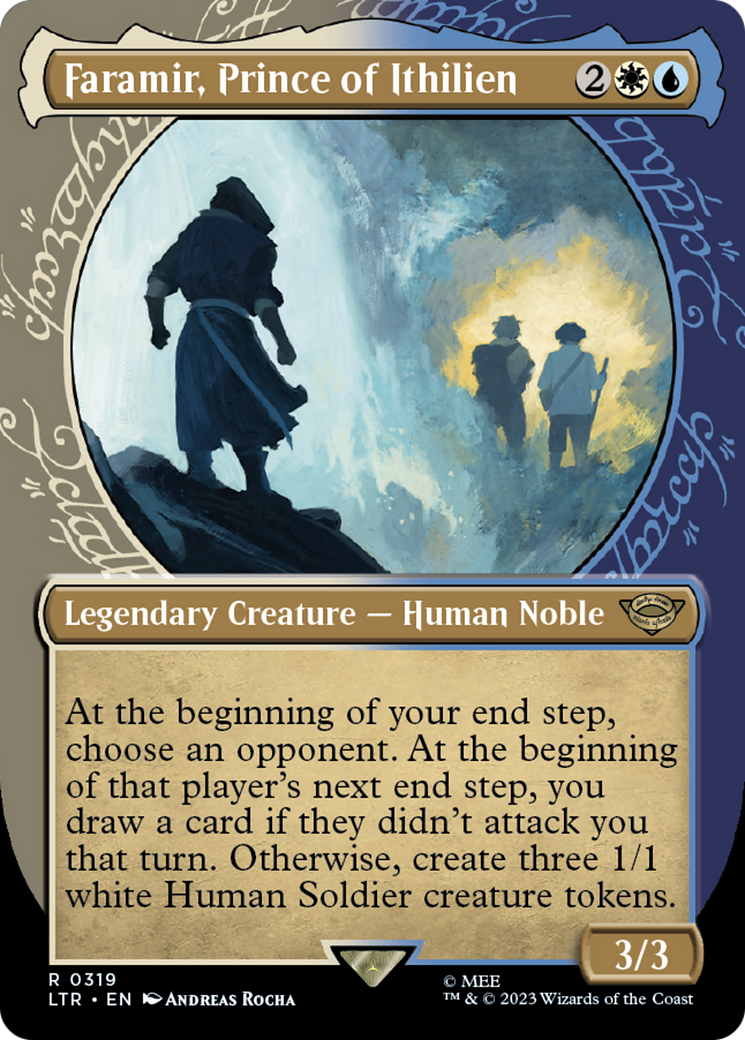 Faramir, Prince of Ithilien (Showcase) (LTR-319) - The Lord of the Rings: Tales of Middle-earth: (Showcase) (Borderless)