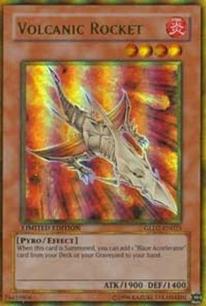 Volcanic Rocket (GLD2-EN023) - Gold Series 2009 Limited