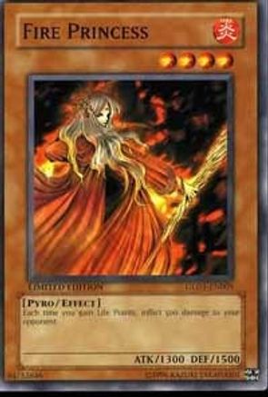 Fire Princess (GLD1-EN005) - Gold Series 2008 Limited