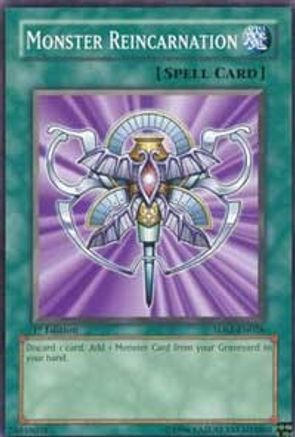 Monster Reincarnation (5DS1-EN026) - 5D's 2008 Starter Deck 1st Edition