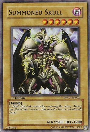 Summoned Skull (DPYG-EN002) - Duelist Pack: Yugi 1st Edition