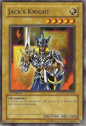 Jack's Knight (DPYG-EN004) - Duelist Pack: Yugi 1st Edition