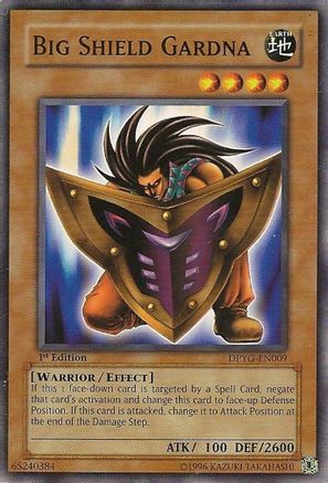 Big Shield Gardna (DPYG-EN009) - Duelist Pack: Yugi 1st Edition