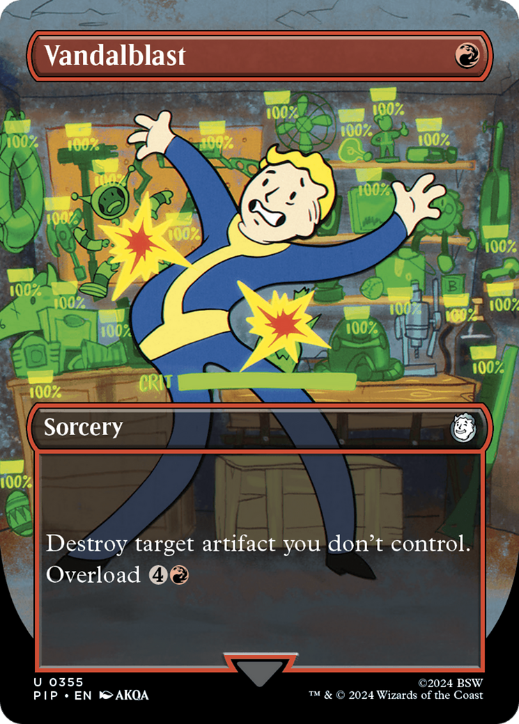 Vandalblast (Borderless) (PIP-355) - Fallout Foil