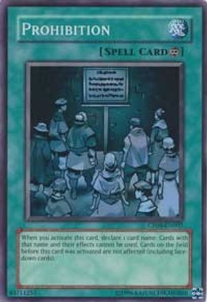 Prohibition (CP08-EN002 ) - Champion Pack 8 Unlimited
