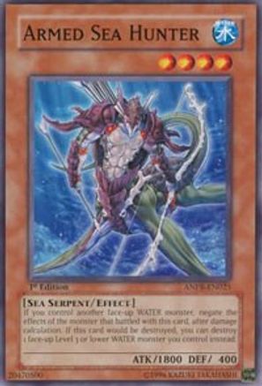 Armed Sea Hunter (ANPR-EN025) - Ancient Prophecy 1st Edition