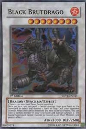Black Brutdrago (SOVR-EN043) - Stardust Overdrive Unlimited