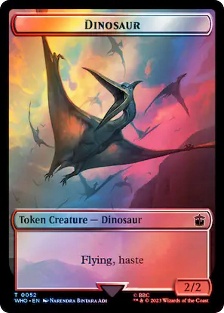 Dinosaur (TWHO-052) - Doctor Who Tokens Foil