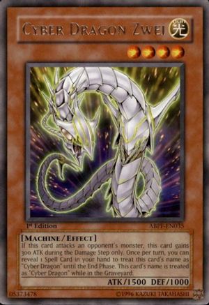 Cyber Dragon Zwei (ABPF-EN035) - Absolute Powerforce 1st Edition