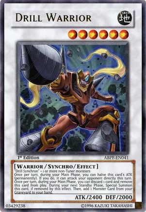 Drill Warrior (ABPF-EN041) - Absolute Powerforce 1st Edition