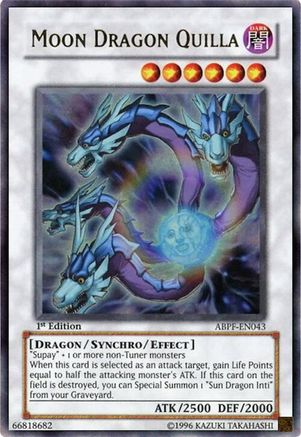 Moon Dragon Quilla (ABPF-EN043) - Absolute Powerforce 1st Edition