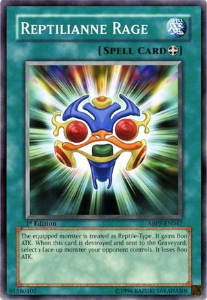 Reptilianne Rage (ABPF-EN047) - Absolute Powerforce Unlimited