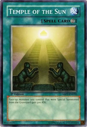 Temple of the Sun (ABPF-EN050) - Absolute Powerforce 1st Edition