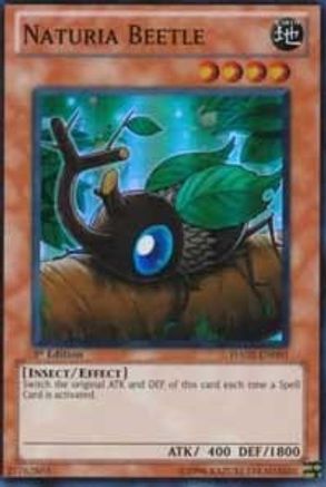 Naturia Beetle (HA02-EN001) - Hidden Arsenal 2 1st Edition