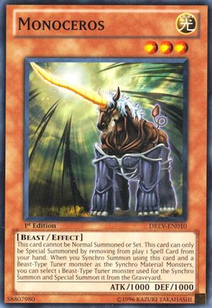 Monoceros (DREV-EN010) - Duelist Revolution 1st Edition