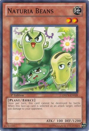 Naturia Beans (DREV-EN028) - Duelist Revolution 1st Edition