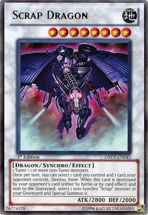 Scrap Dragon (DREV-EN043) - Duelist Revolution 1st Edition
