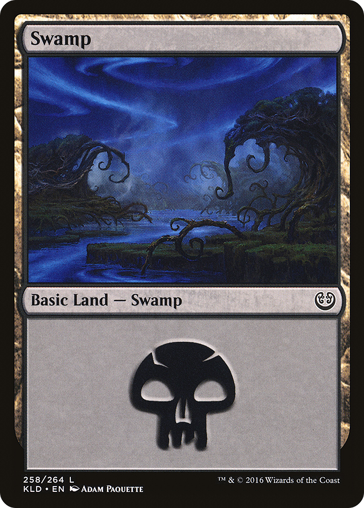 Swamp (258) (KLD-258) - Kaladesh