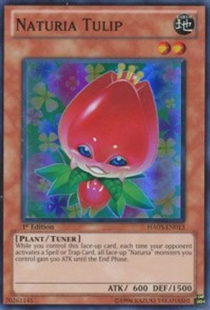 Naturia Tulip (HA03-EN013) - Hidden Arsenal 3 1st Edition