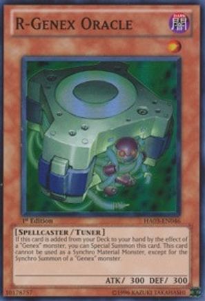 R-Genex Oracle (HA03-EN046) - Hidden Arsenal 3 Unlimited