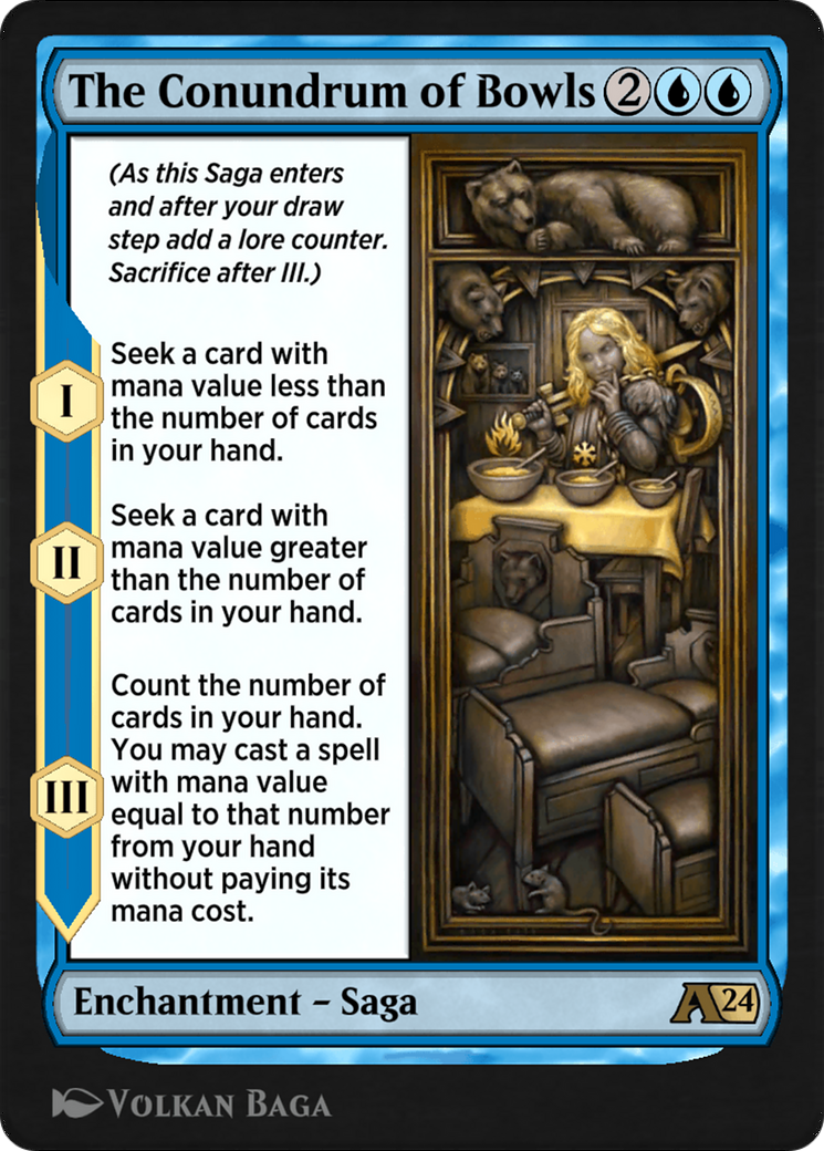 The Conundrum of Bowls (YWOE-003) - Alchemy: Wilds of Eldraine