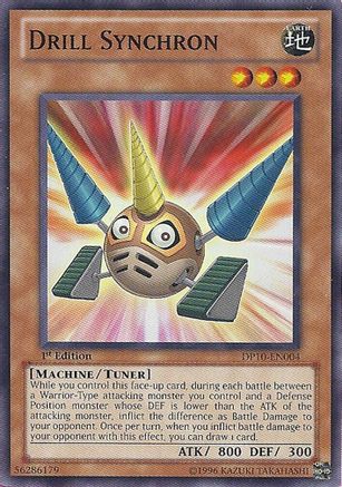 Drill Synchron (DP10-EN004) - Duelist Pack 10: Yusei 3 1st Edition