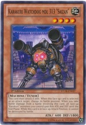Karakuri Watchdog mdl 313 "Saizan" (STOR-EN027) - Storm of Ragnarok Unlimited