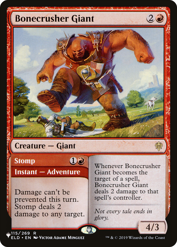 Bonecrusher Giant (LIST-115/269) - The List