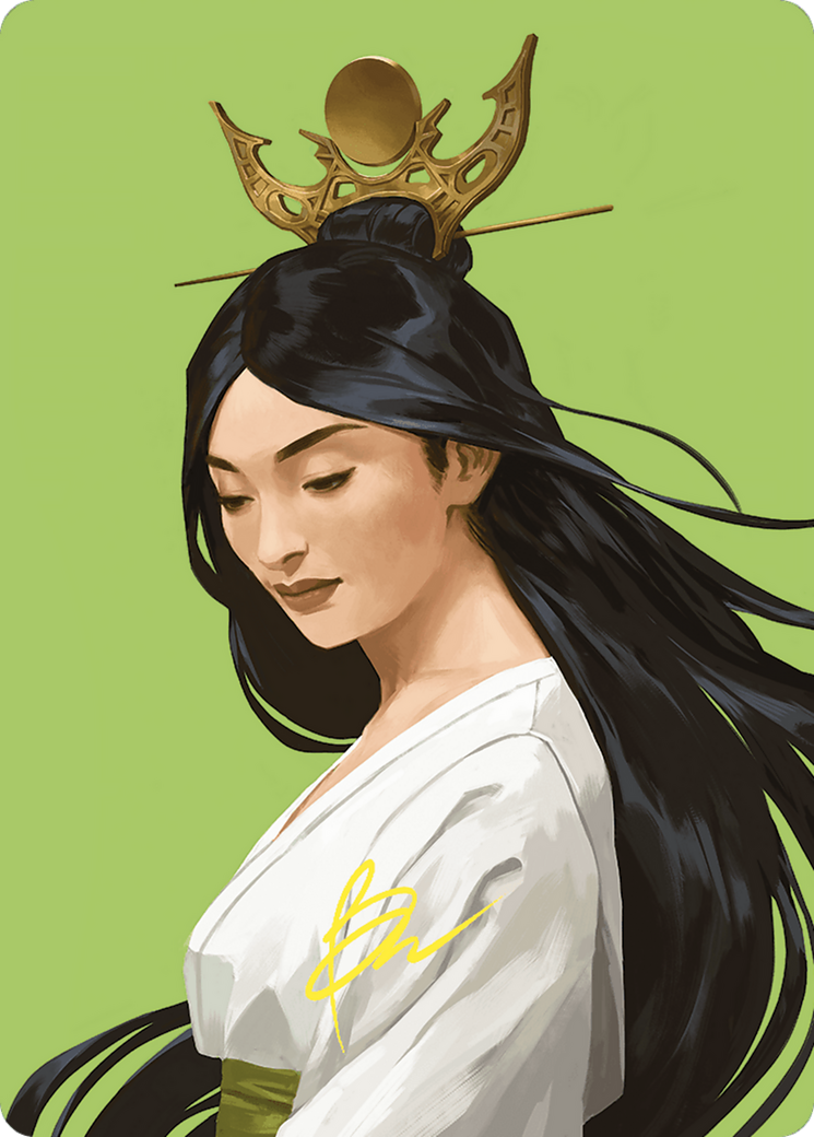 Azusa, Lost but Seeking // Azusa, Lost but Seeking (ACMM-056) - Commander Masters Art Series (Borderless) Foil