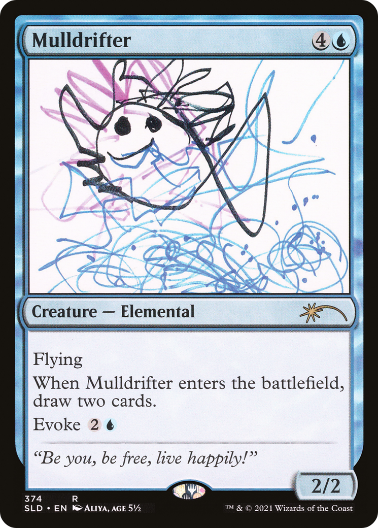 Mulldrifter (374) (SLD-374) - Secret Lair Drop Foil