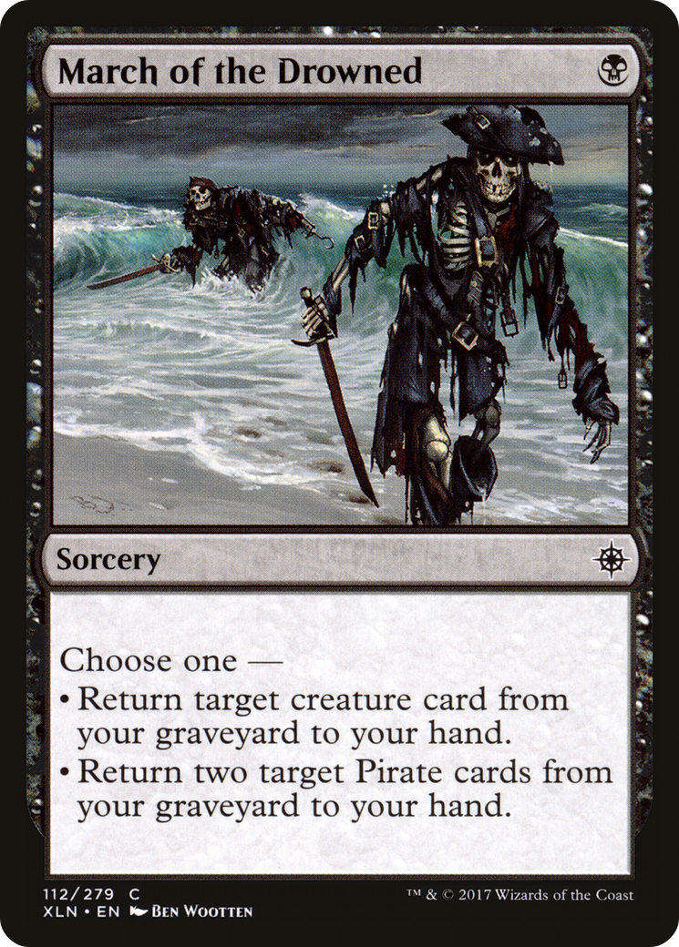 March of the Drowned (XLN-112) - Ixalan Foil